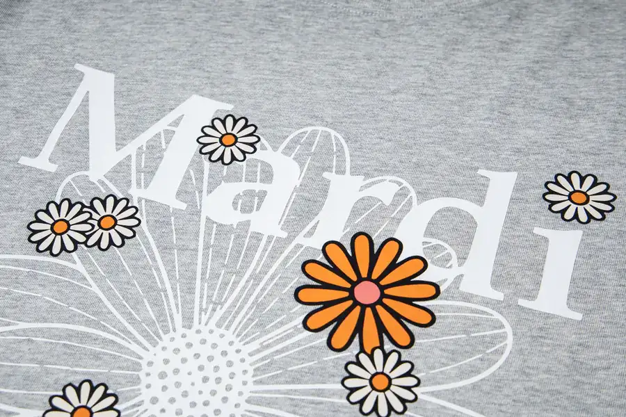 Mardi Mercredi Plant Flower Print T Shirt