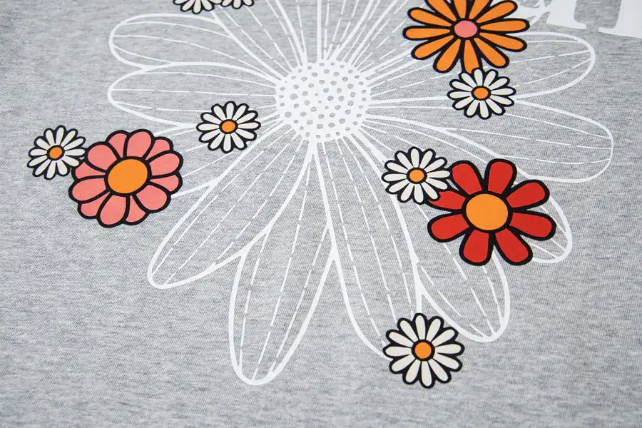 Mardi Mercredi Plant Flower Print T Shirt
