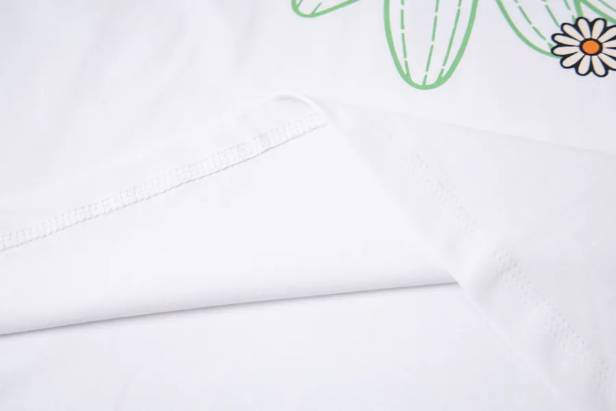 Mardi Mercredi Plant Flower Multi Flower Short Sleeve T Shirt