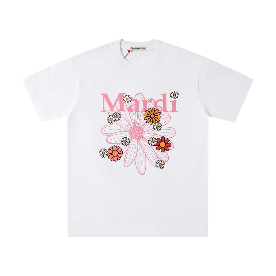 Mardi Mercredi Plant Flower Multi Flower T Shirt