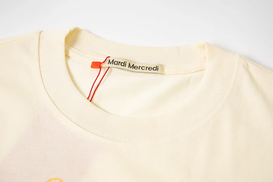 Mardi Mercredi Three Flowers Series Print T Shirt