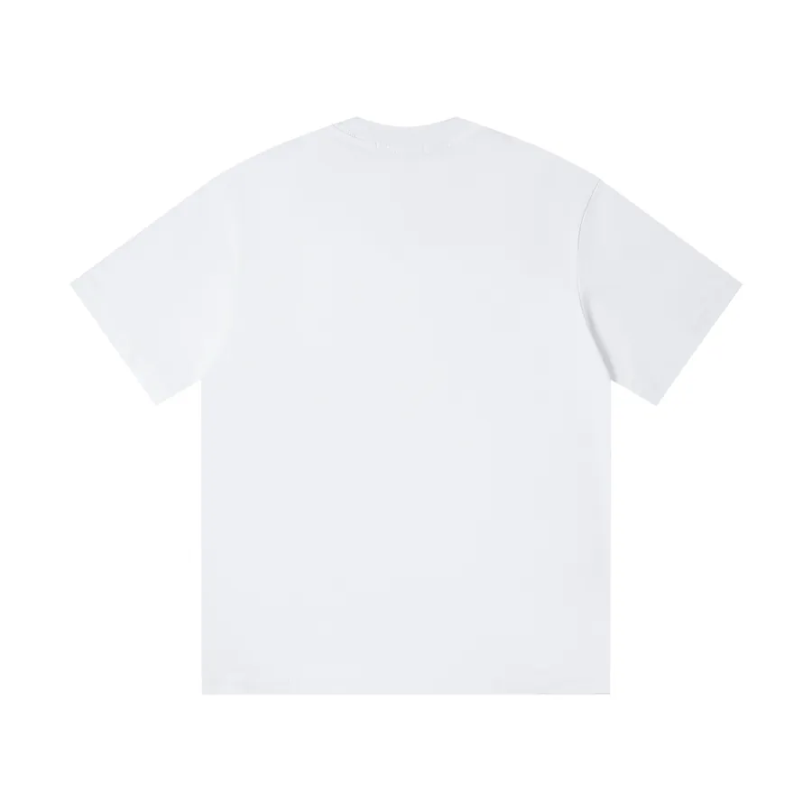 Mardi Mercredi Classic Daisy Print Round Neck Short Sleeve T Shirt