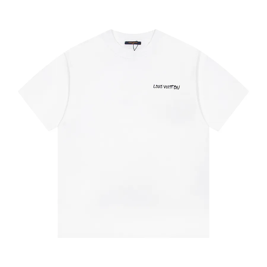 Louis Vuitton 25ss New Logo Print Oversize T Shirt