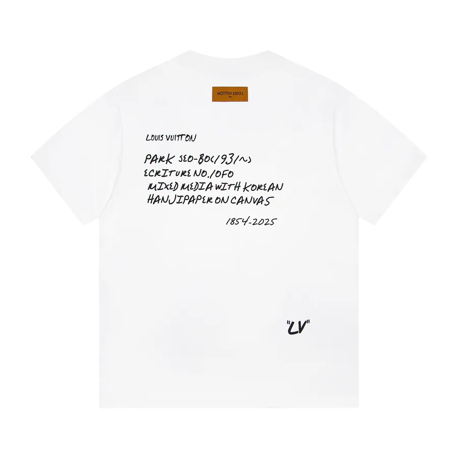 Louis Vuitton 25ss New Logo Print Oversize T Shirt