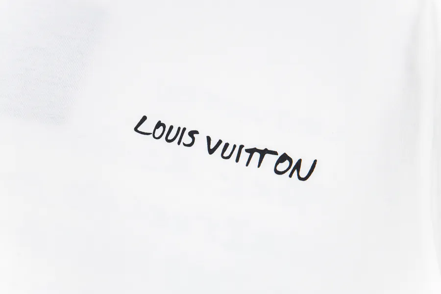 Louis Vuitton 25ss New Logo Print Oversize T Shirt