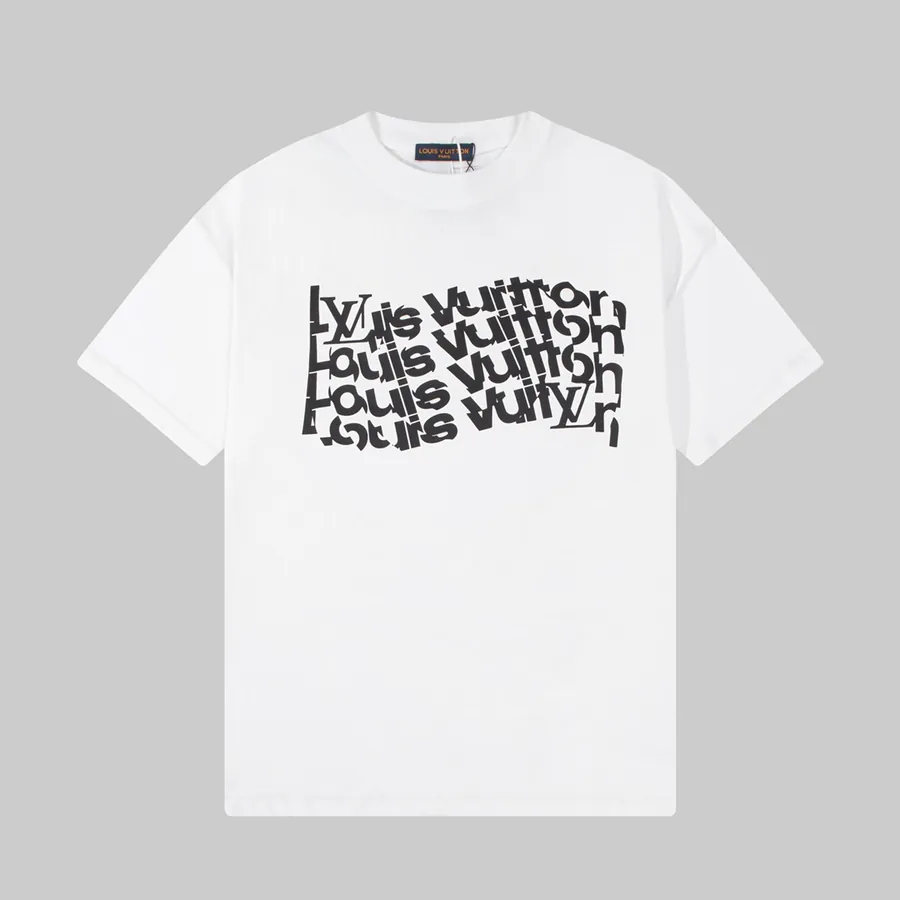 Louis Vuitton 24ss Pattern Print Short Sleeve T Shirt