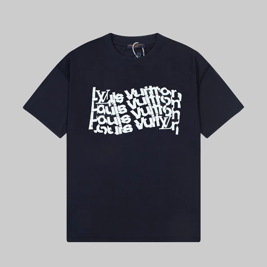 Louis Vuitton 24ss Pattern Print Short Sleeve T Shirt