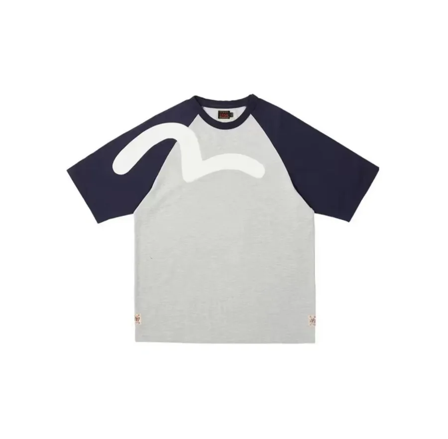 EVISU 2025 Summer Collection Patchwork Short Sleeve