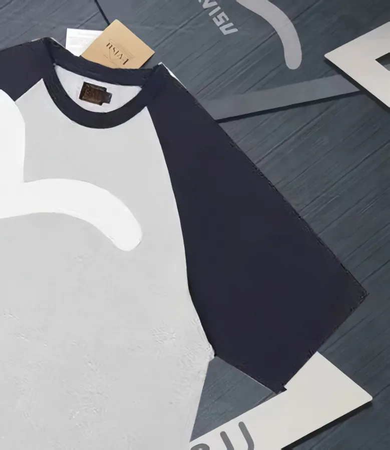 EVISU 2025 Summer Collection Patchwork Short Sleeve