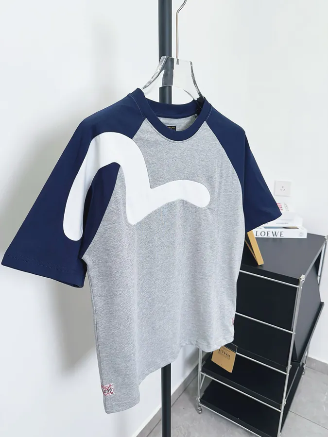 EVISU 2025 Summer Collection Patchwork Short Sleeve