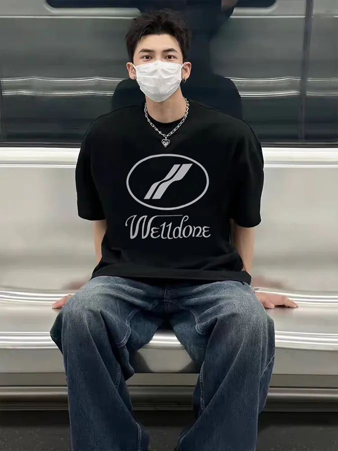 WE 25ss Limited Edition Reflective Print Short Sleeve