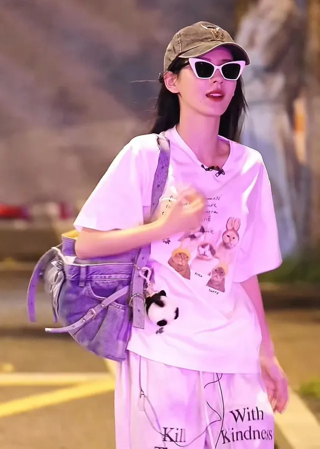 WE11DONE 25ss New Cute Cat Print Short Sleeve