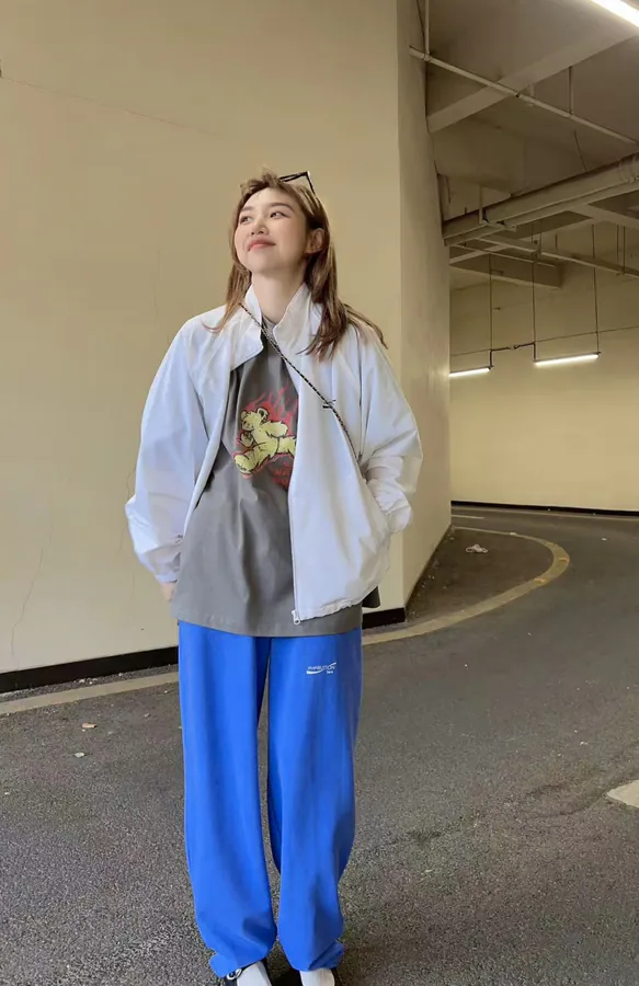 WE11DONE 25ss New Flame Bear Letter Print T恤