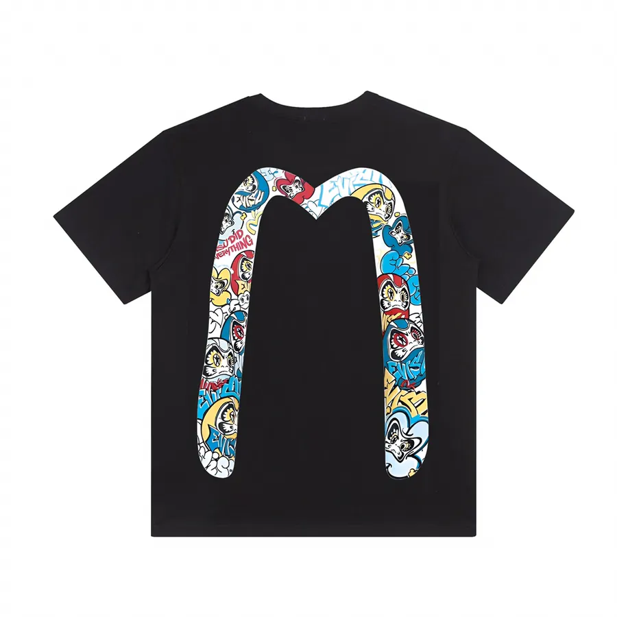 EVISU Limited Edition Summer Collection 32 Thread Double Knit T Shirt
