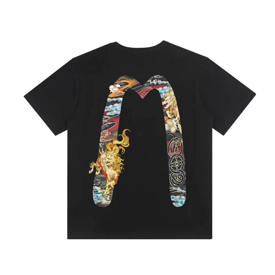 EVISU Fushin Short Sleeve T Shirt