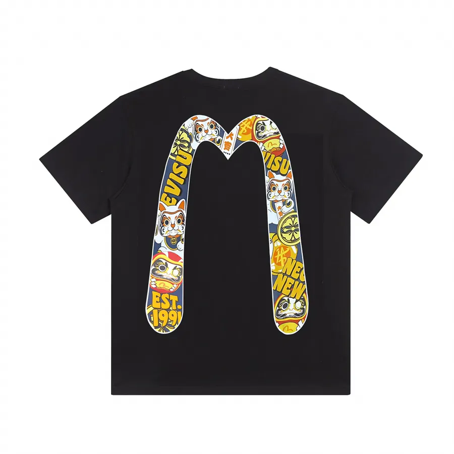 EVISU Fushin Short Sleeve T Shirt