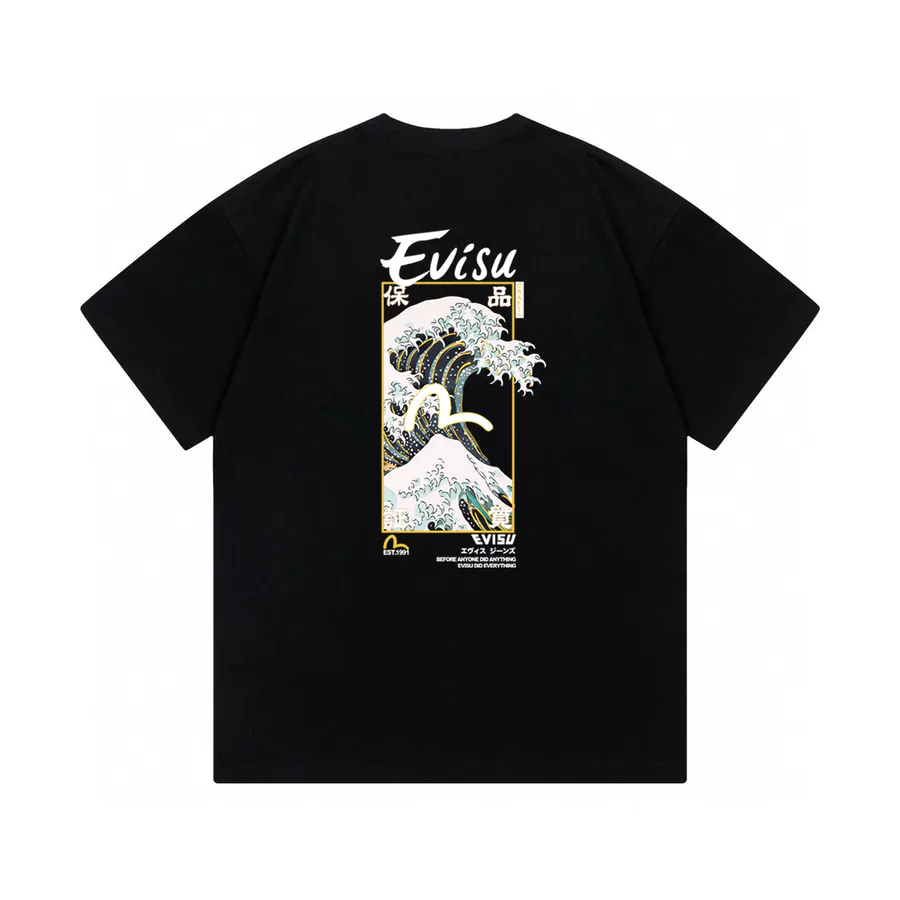 EVISU 160 Version New Wave Pattern T恤