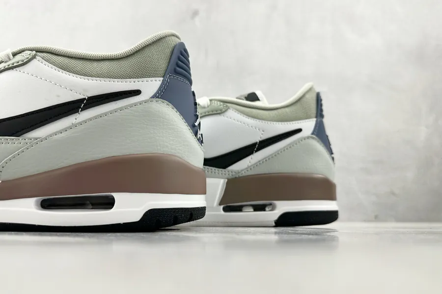 Jordan Legacy 312 Low in White and Green