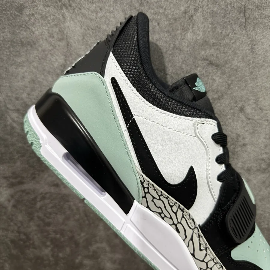 Legacy 312 Low Basketball Shoes White, Black, Green