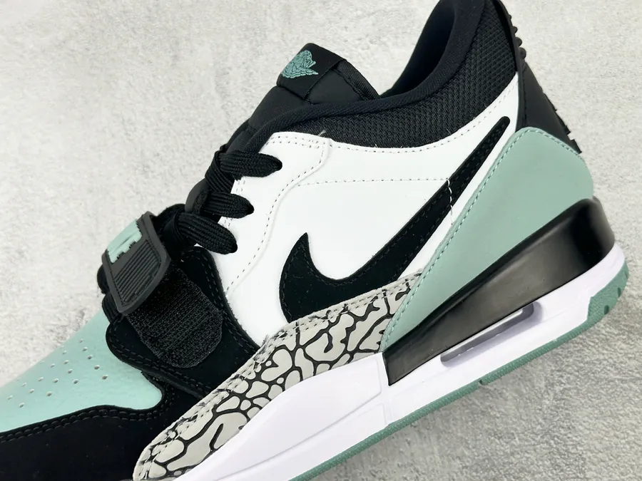 Jordan Legacy 312 Low White, Black, Green