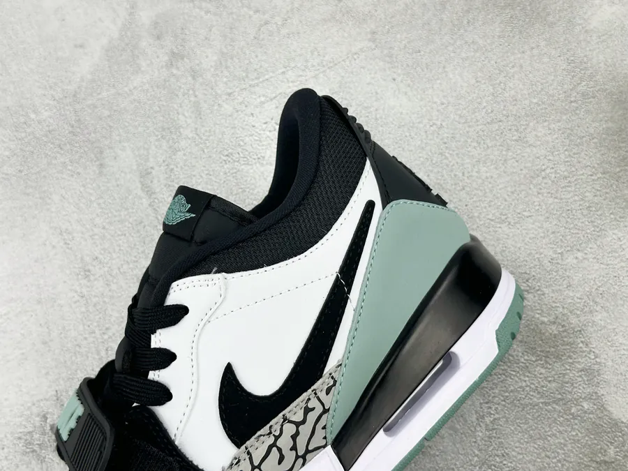 Jordan Legacy 312 Low White, Black, Green