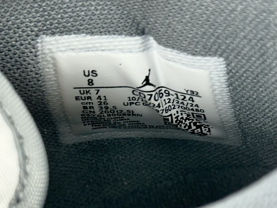 Jordan Legacy 312 Low White Grey