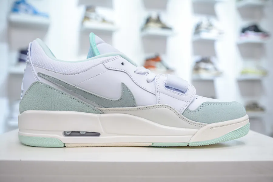 Air Jordan Legacy AJ312 Low Top White Mint Green