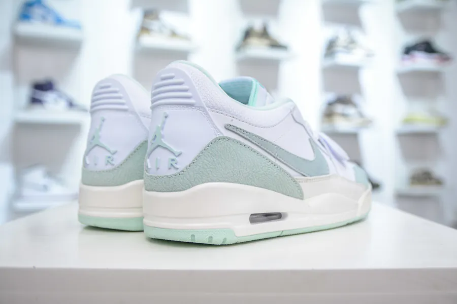 Air Jordan Legacy AJ312 Low Top White Mint Green