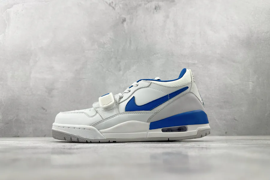 Jordan Legacy 312 Low Blue and White