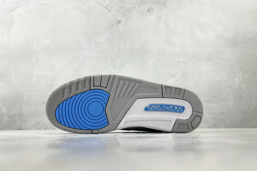 Jordan Legacy 312 Low in White and Blue