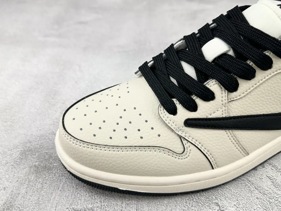 Custom Air Jordan 1 Low OW SP Kk Version Company Stock