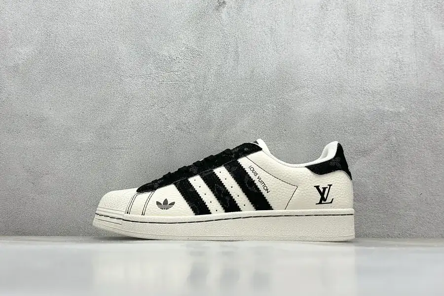 AD Originals Superstar x Louis Vuitton White Black