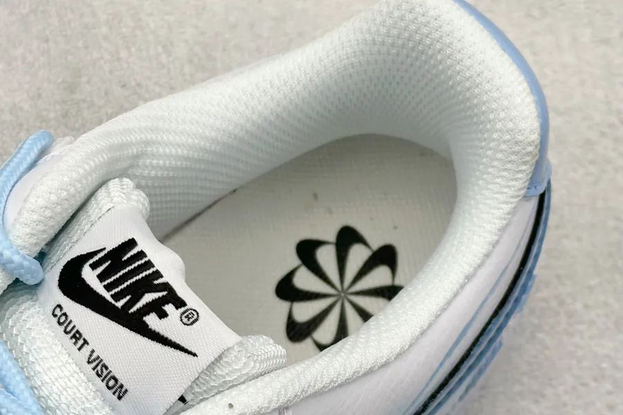 Nike Court Vision Low Hand Painted Graffiti Sneaker