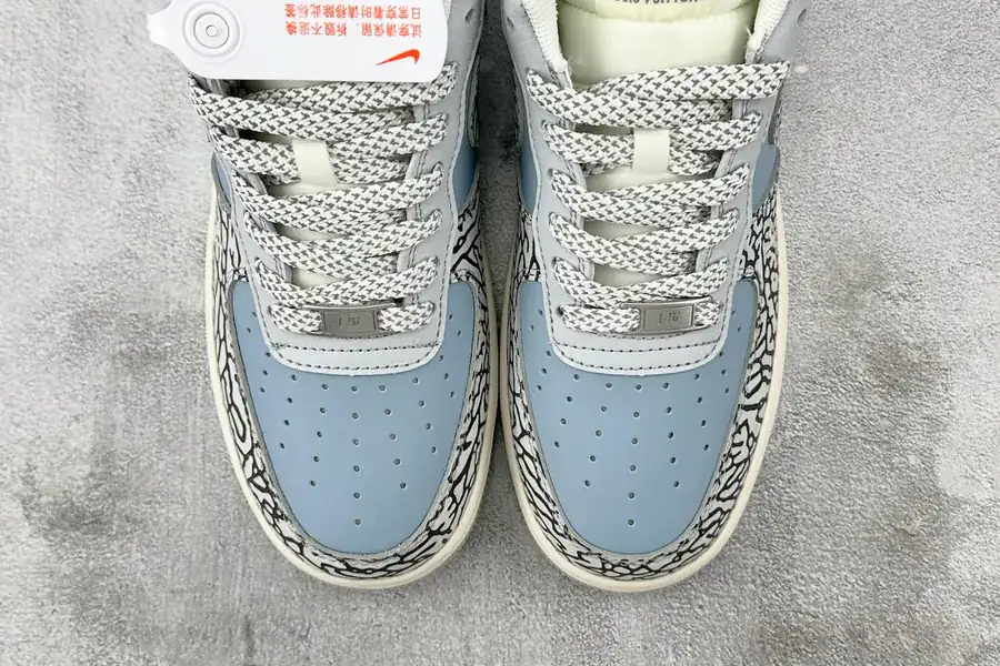 Nike Air Force 107 LV Collaboration Black Blue Grey