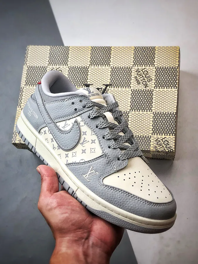 LV Print Sneaker with DIY Customization
