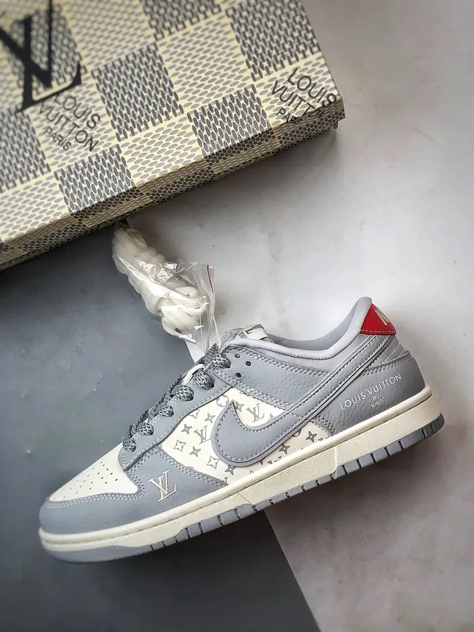LV Print Sneaker with DIY Customization