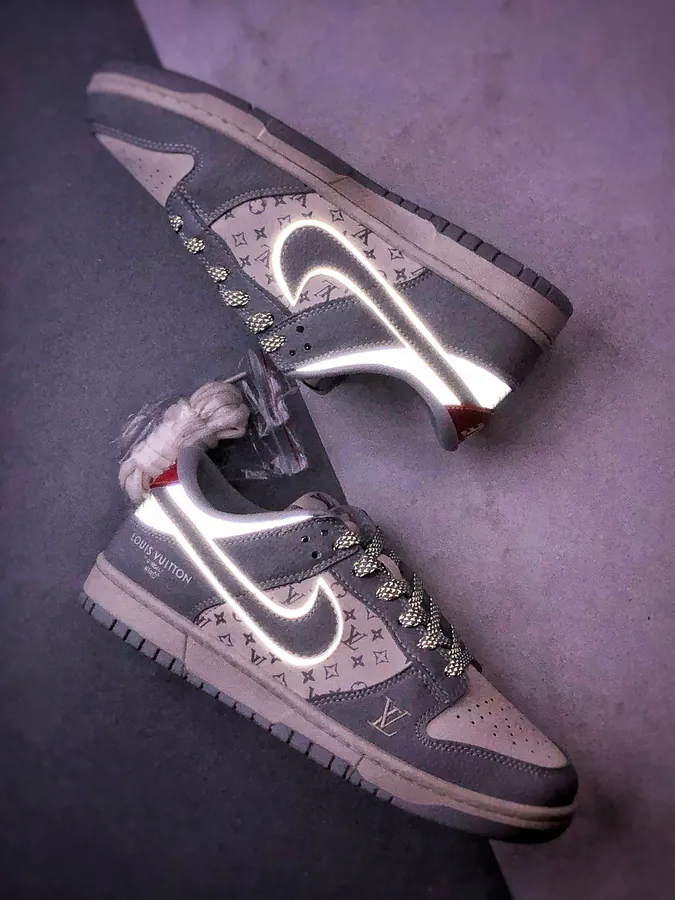 LV Print Sneaker with DIY Customization