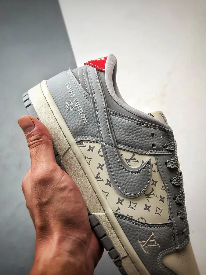 LV Print Sneaker with DIY Customization
