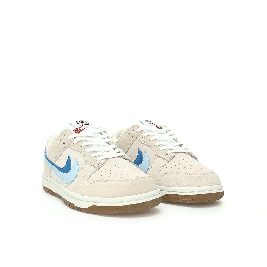 Nike SB Dunk Low SE 85 Grey Blue Retro Double Swoosh Design, Sneaker