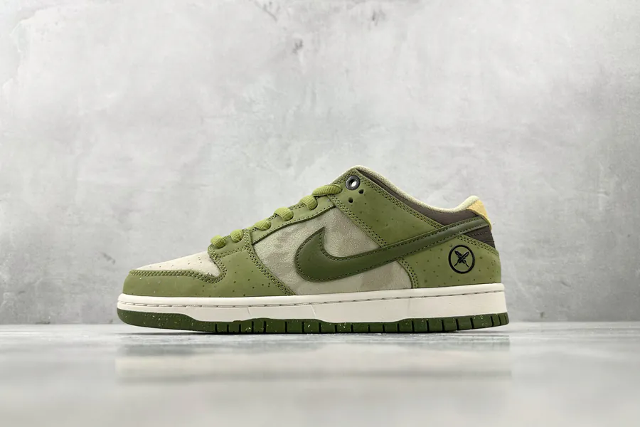 Yuto Horigome x Nike Dunk SB Low Asparagus Green White