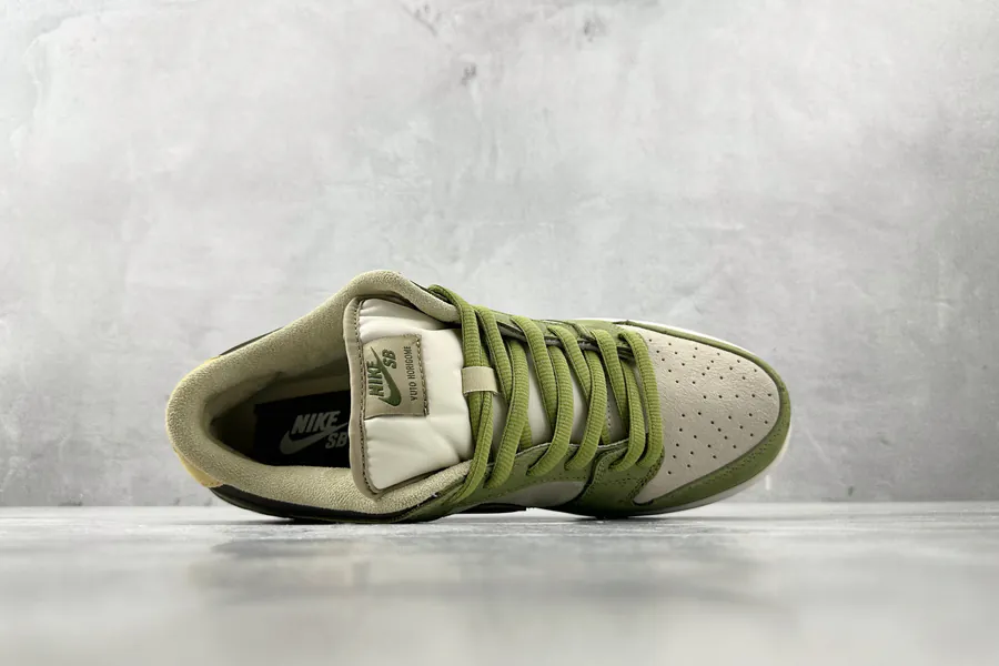 Yuto Horigome x Nike Dunk SB Low Asparagus Green White
