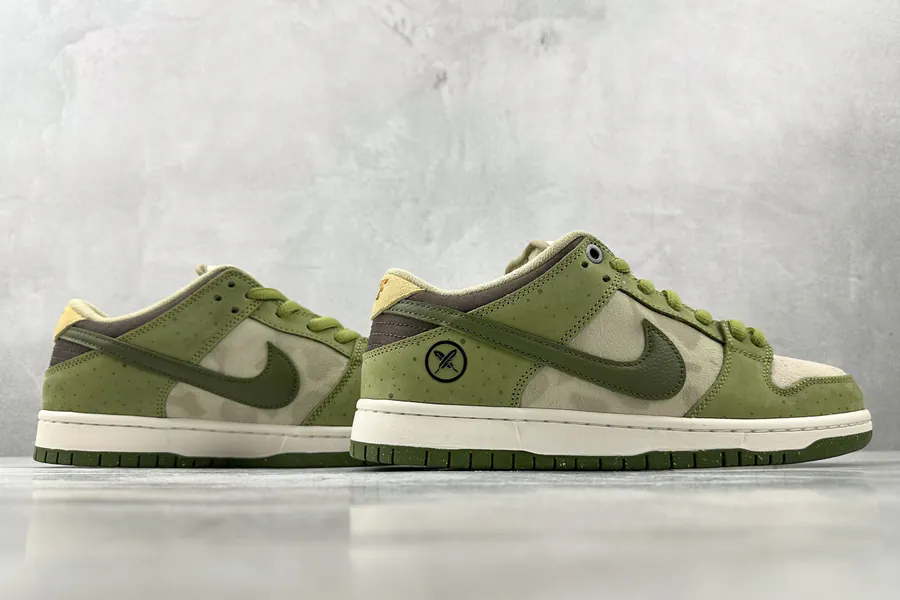 Yuto Horigome x Nike Dunk SB Low Asparagus Green White