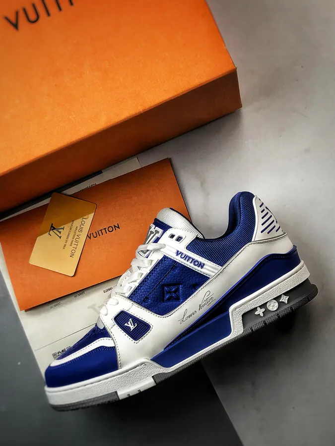 LV Trainer Series Board Shoes Authentic Replica