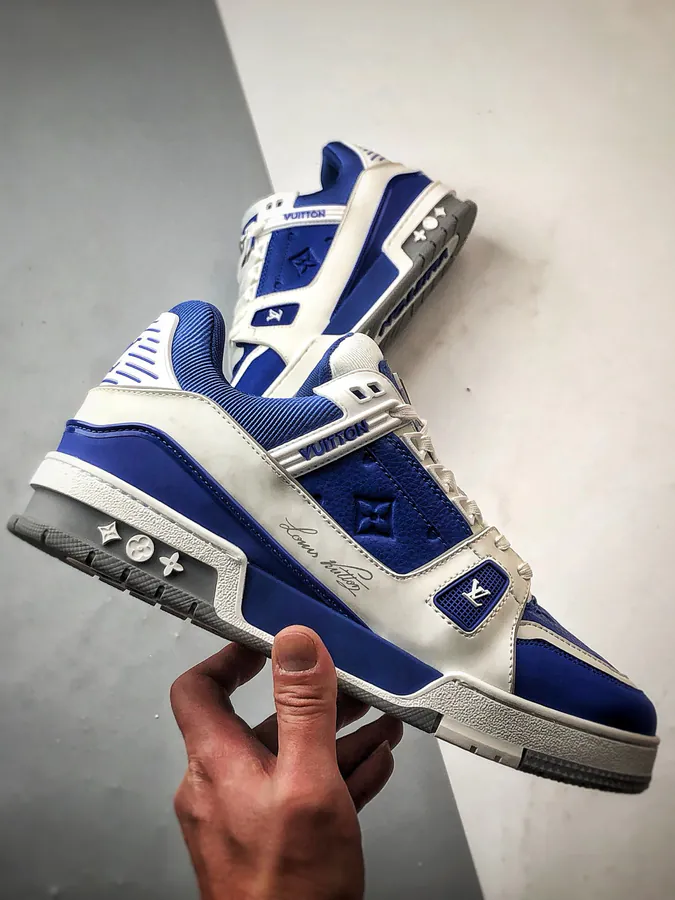 LV Trainer Series Board Shoes Authentic Replica