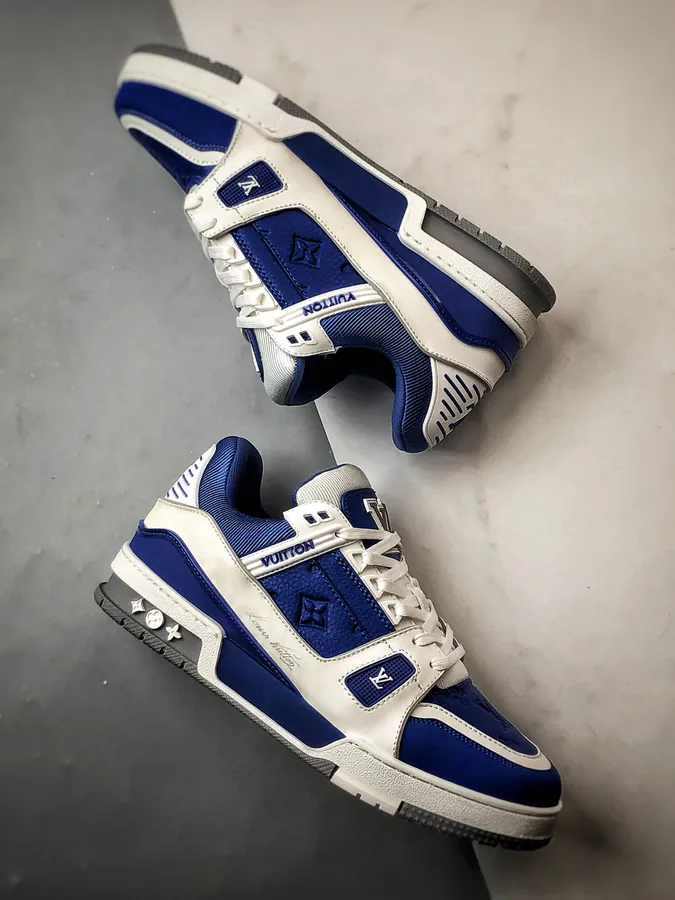 LV Trainer Series Board Shoes Authentic Replica