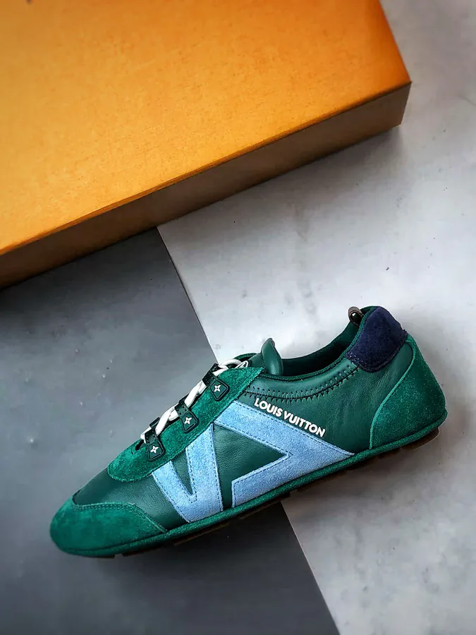 LV Sneakerina Leather Trainer Shoes