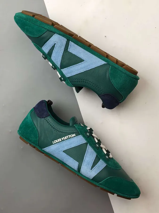 LV Sneakerina Leather Trainer Shoes