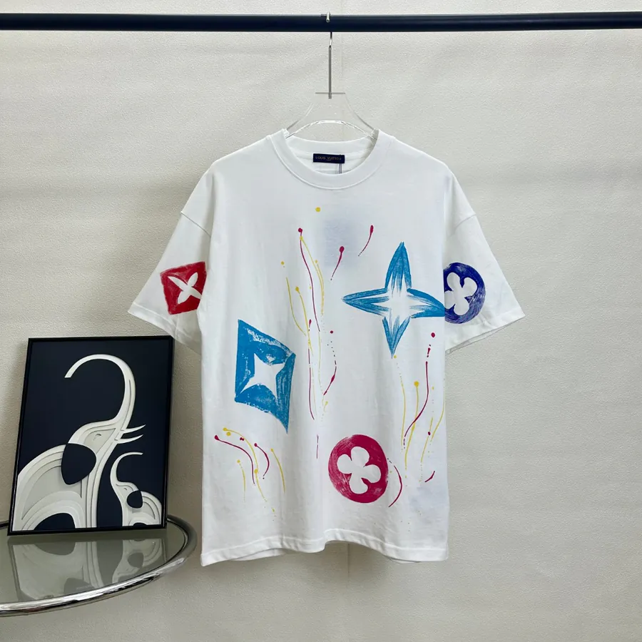 LV辰星专供水墨彩绘工艺短袖