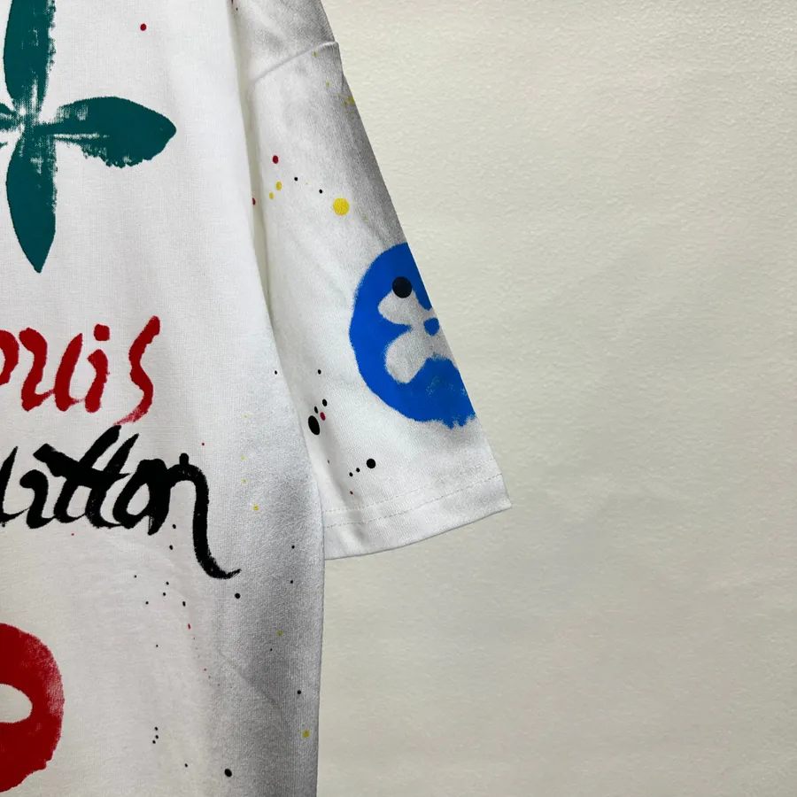 LV Vintage Washed Denim Short Sleeve