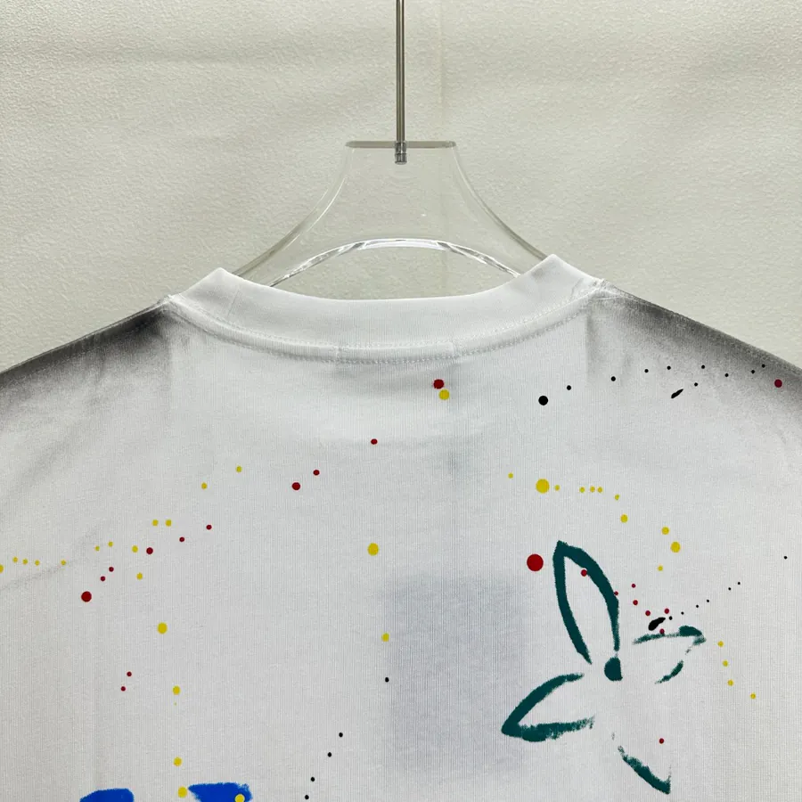 LV Vintage Washed Denim Short Sleeve